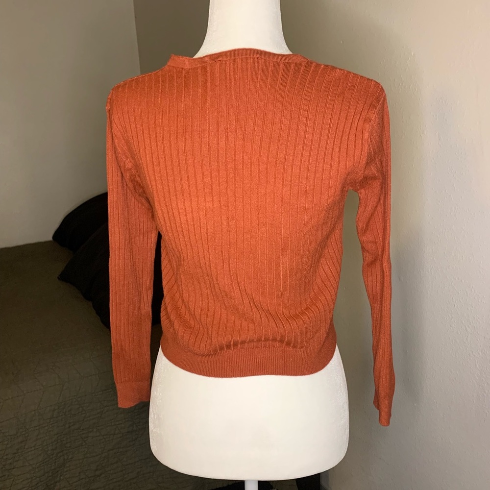 ✨NEW✨Button Front Rib-knit Cardigan - Picture 7 of 12